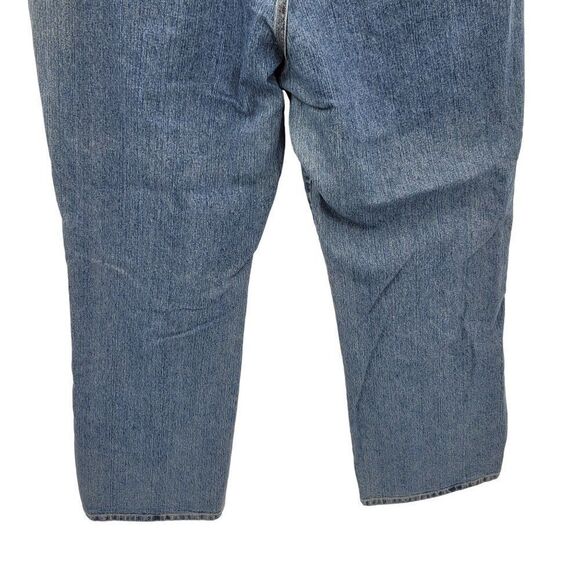 Vintage 90's Westport High-rise Wide Leg Jeans 20W Embordered Stonewash Hippy - Picture 12 of 15